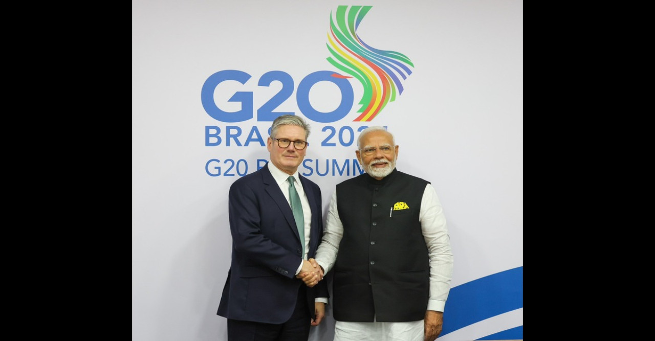 PM Modi and UK PM Keir Starmer discuss strategic partnership at G20 Summit