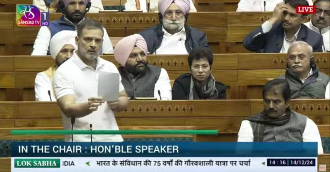 Watch: Rahul Gandhi's 'Yuva' Slip-Up In Lok Sabha Leaves Union Ministers In Splits